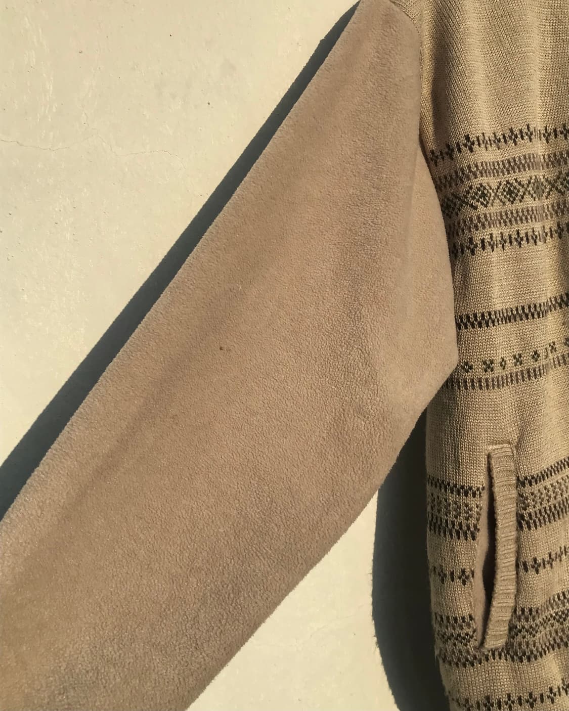 노르딕 니트 플리스 집업 상품이미지8