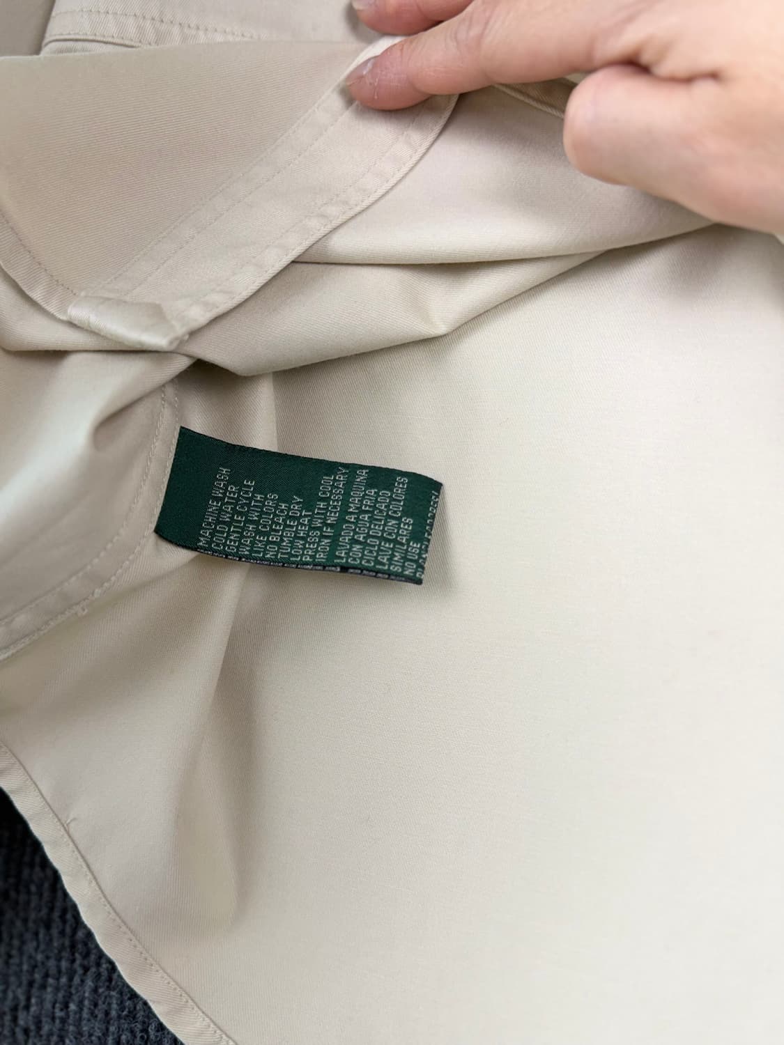 00‘s 랄프로렌 사파리 유틸리티 셔츠 상품이미지7