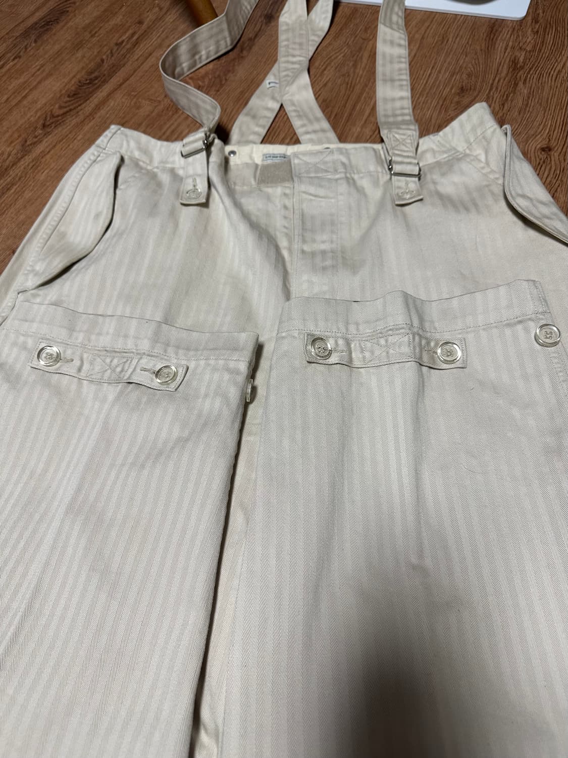 스펙테이터 ODS 크루맨 팬츠 화이트 상품이미지1