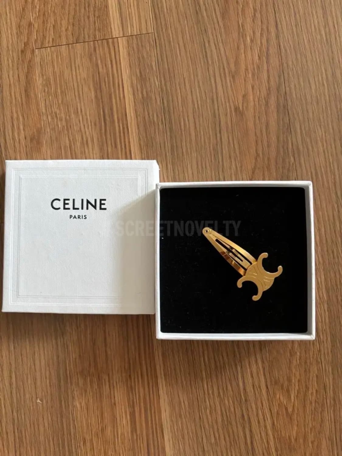 셀린느 트리옹페 헤어핀 1쌍 (2피스) 상품이미지2