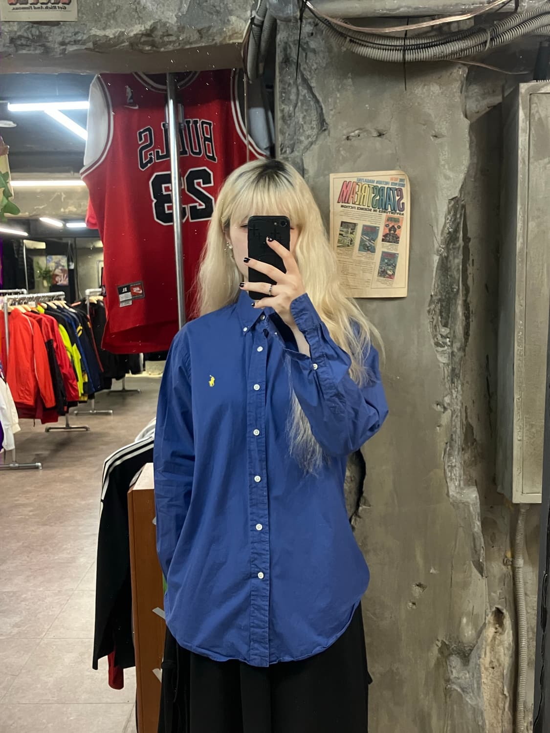 폴로 랄프로렌 셔츠 네이비  #csz1914  상품이미지2