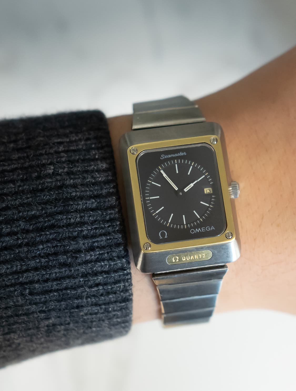 오메가 씨마스터 마리너2 콤비 쿼츠 빈티지 시계  상품이미지1