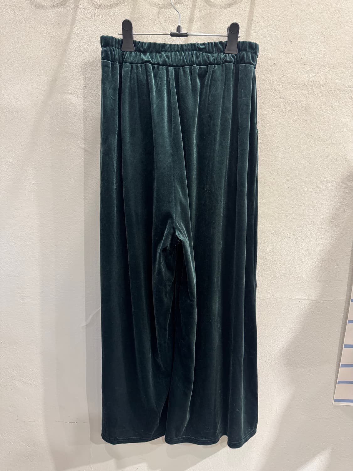 japan vintage 벨벳 와이드 팬츠 상품이미지5