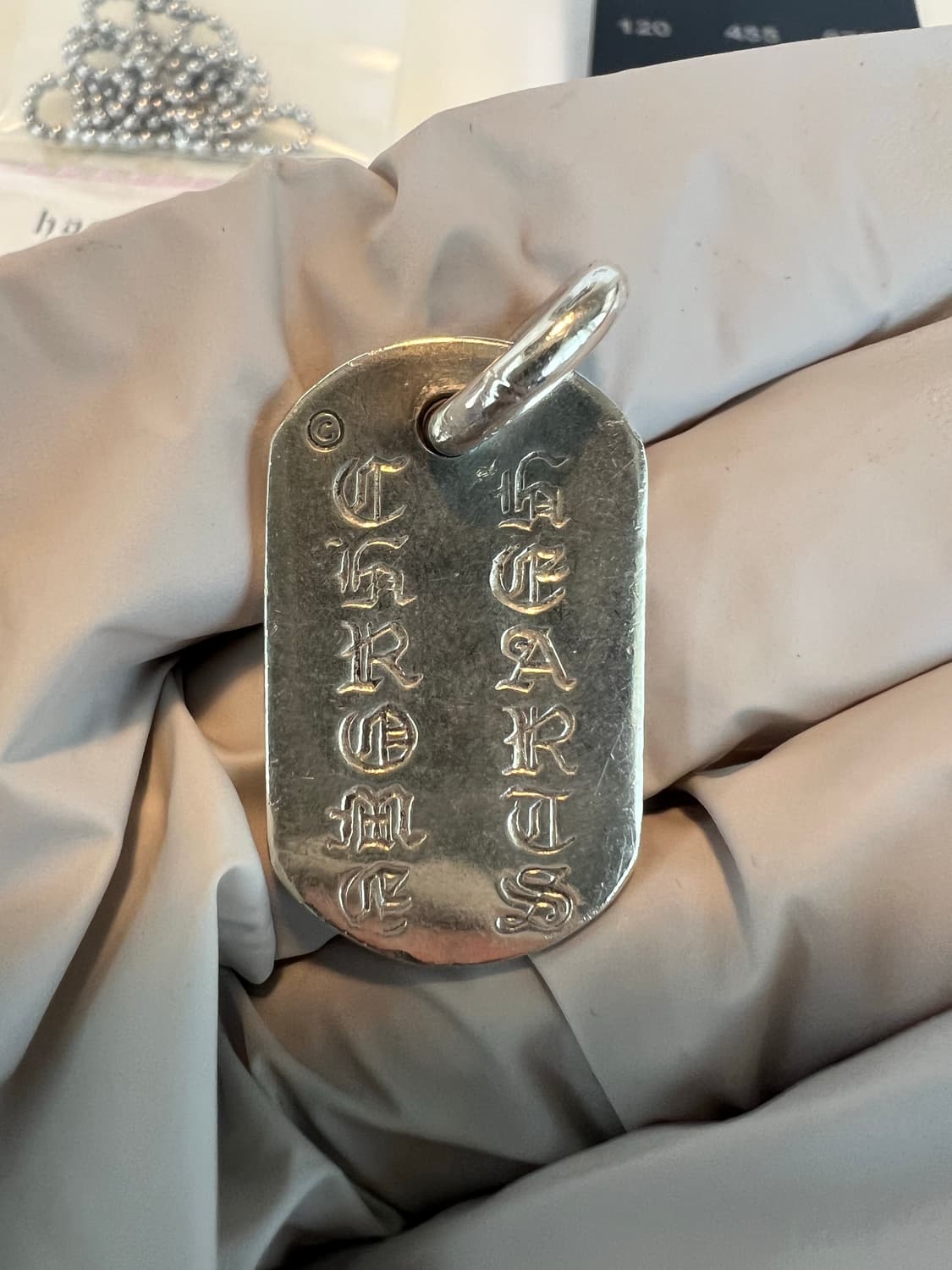 크롬하츠 레이즈드 세메터리 도그택 상품이미지4