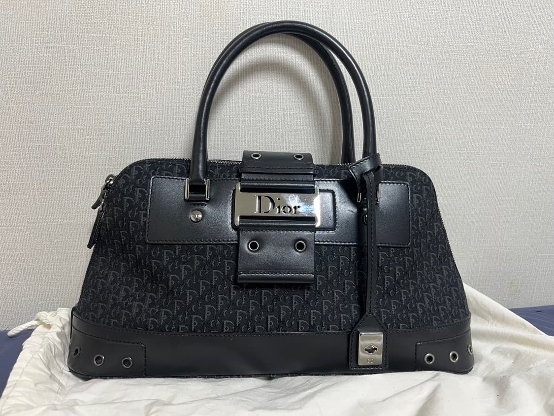 디올 하드코어 보스턴백 정품 빈티지 트로터 Dior 보스턴백 상품이미지2