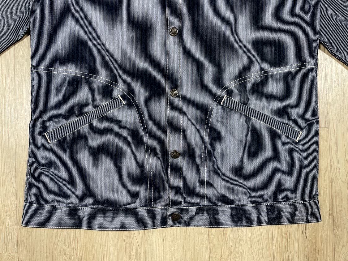 95~100) RRL동일모델 50's 복각 써니스포츠 히코리자켓(일본제) 상품이미지8