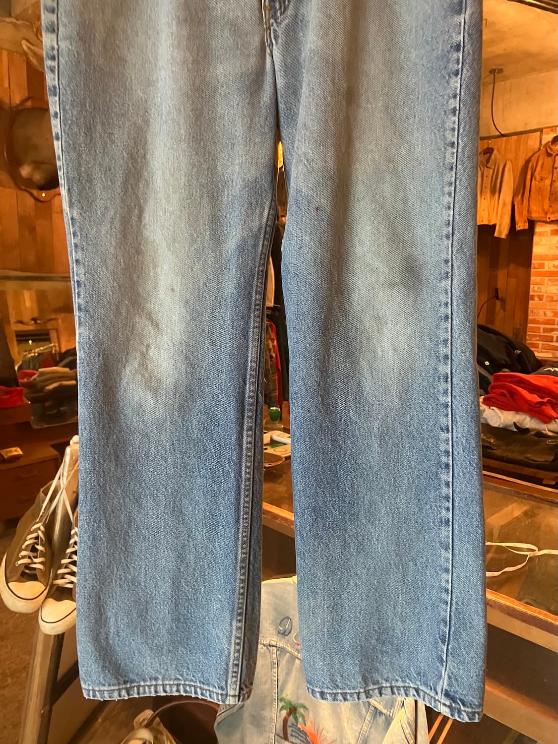 90s USA Levis 517 Boot Cut Denim Pants 상품이미지4