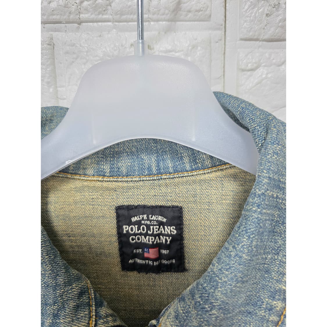 택포) 폴로랄프로렌 데님 자켓 S 상품이미지2