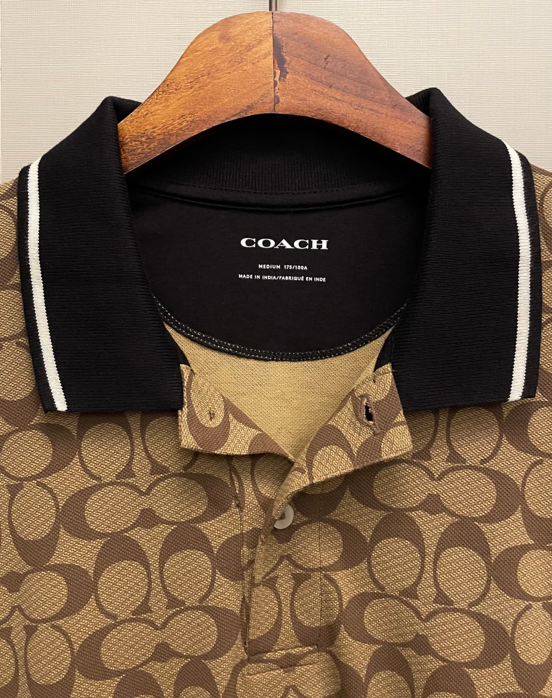 (M~L)COACH 코치 시그니처 폴로 PK 반팔카라티셔츠 명품카라티 상품이미지4