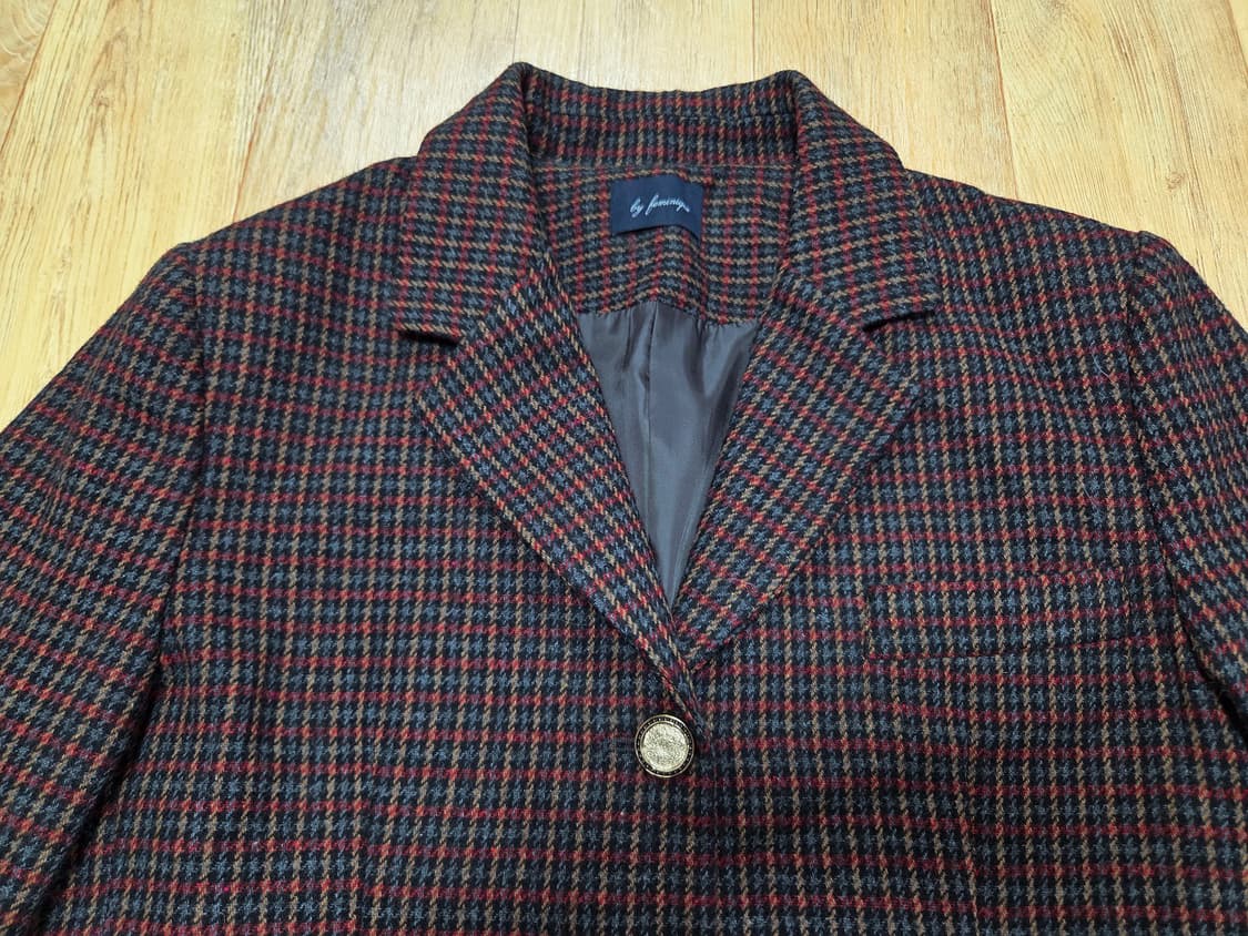 페미니크(FMNQ) 90's 체크자켓 프리사이즈 새상품 상품이미지5