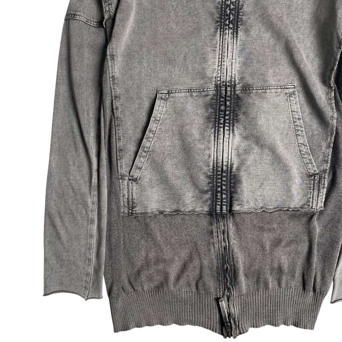 Roque 데님 프린팅 져지 집업 코트 (italy)   상품이미지5