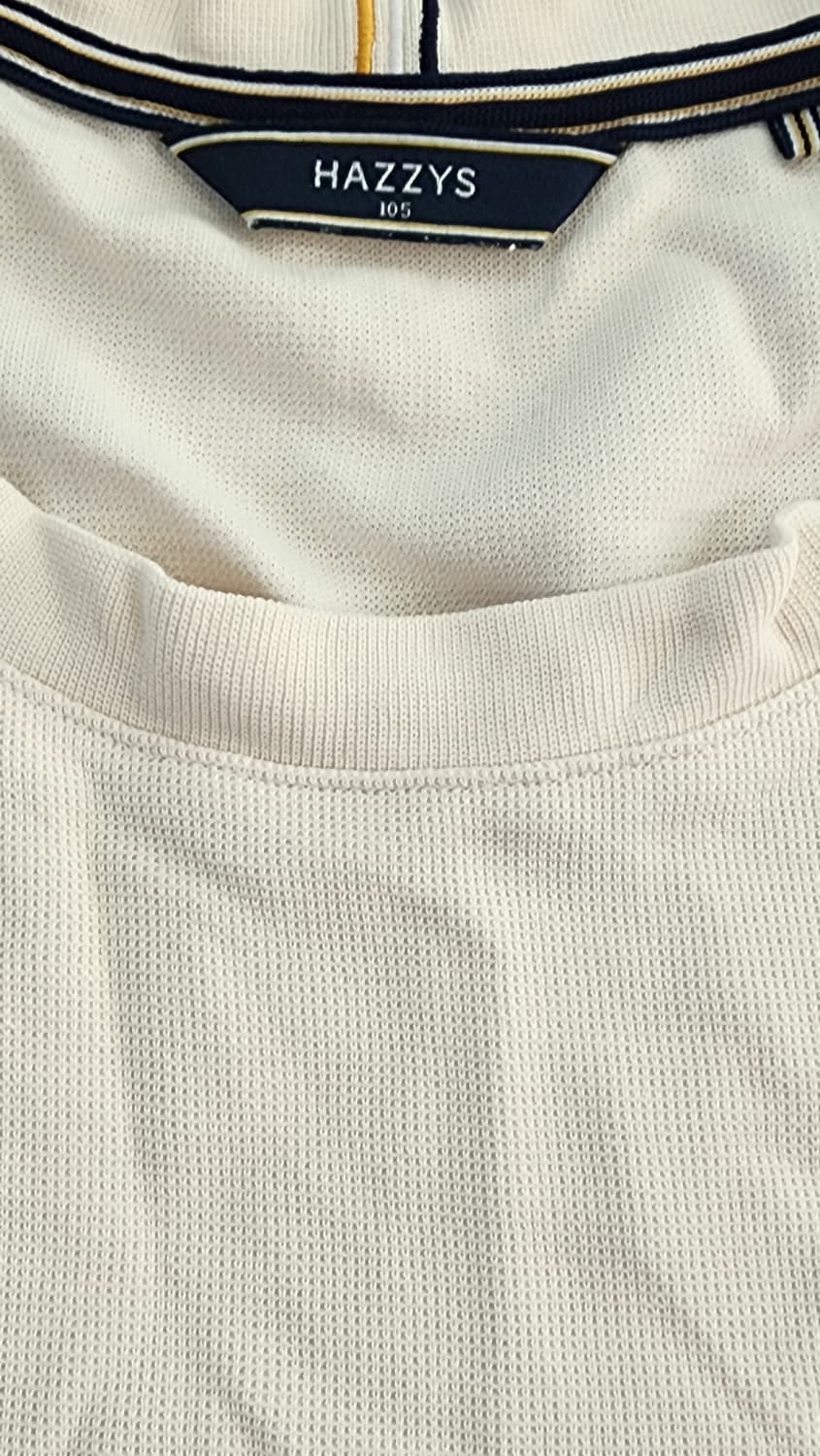 헤지스 남성 아이보리 반팔 티셔츠 105 상품이미지3