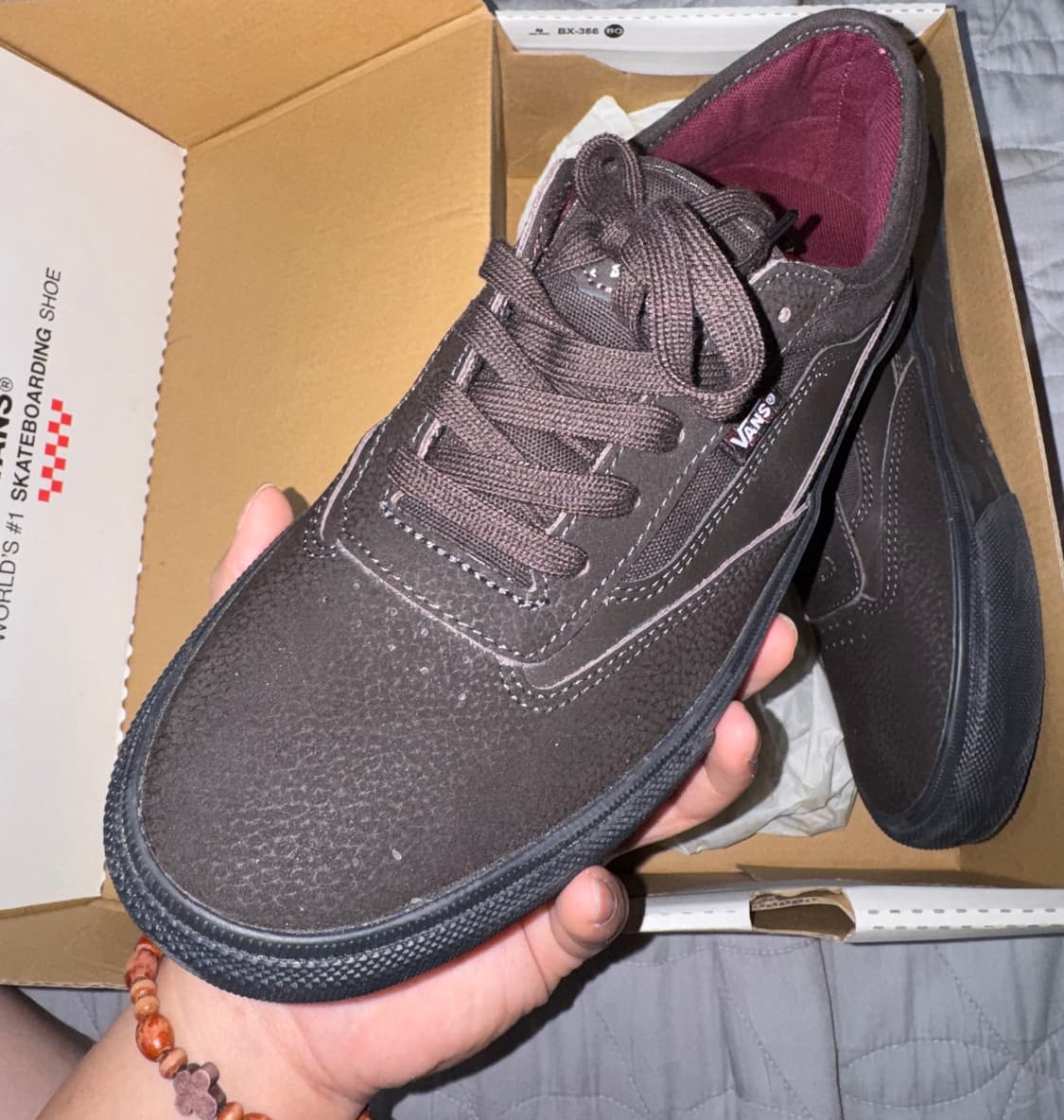 반스 스케이트 다크브라운 285 상품이미지1