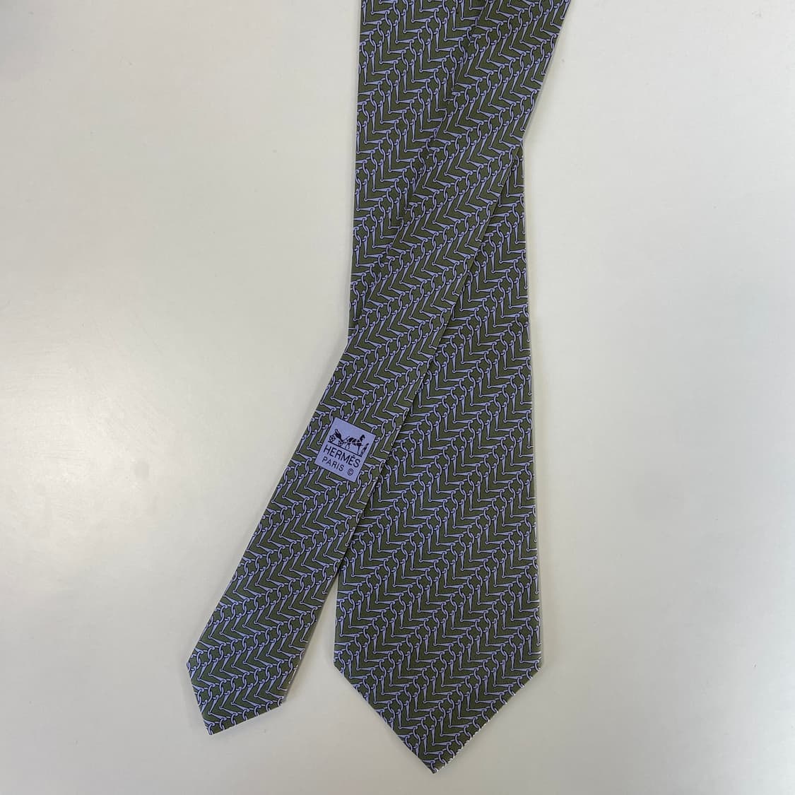 에르메스(HERMES) 명품 정품 넥타이 상품이미지1