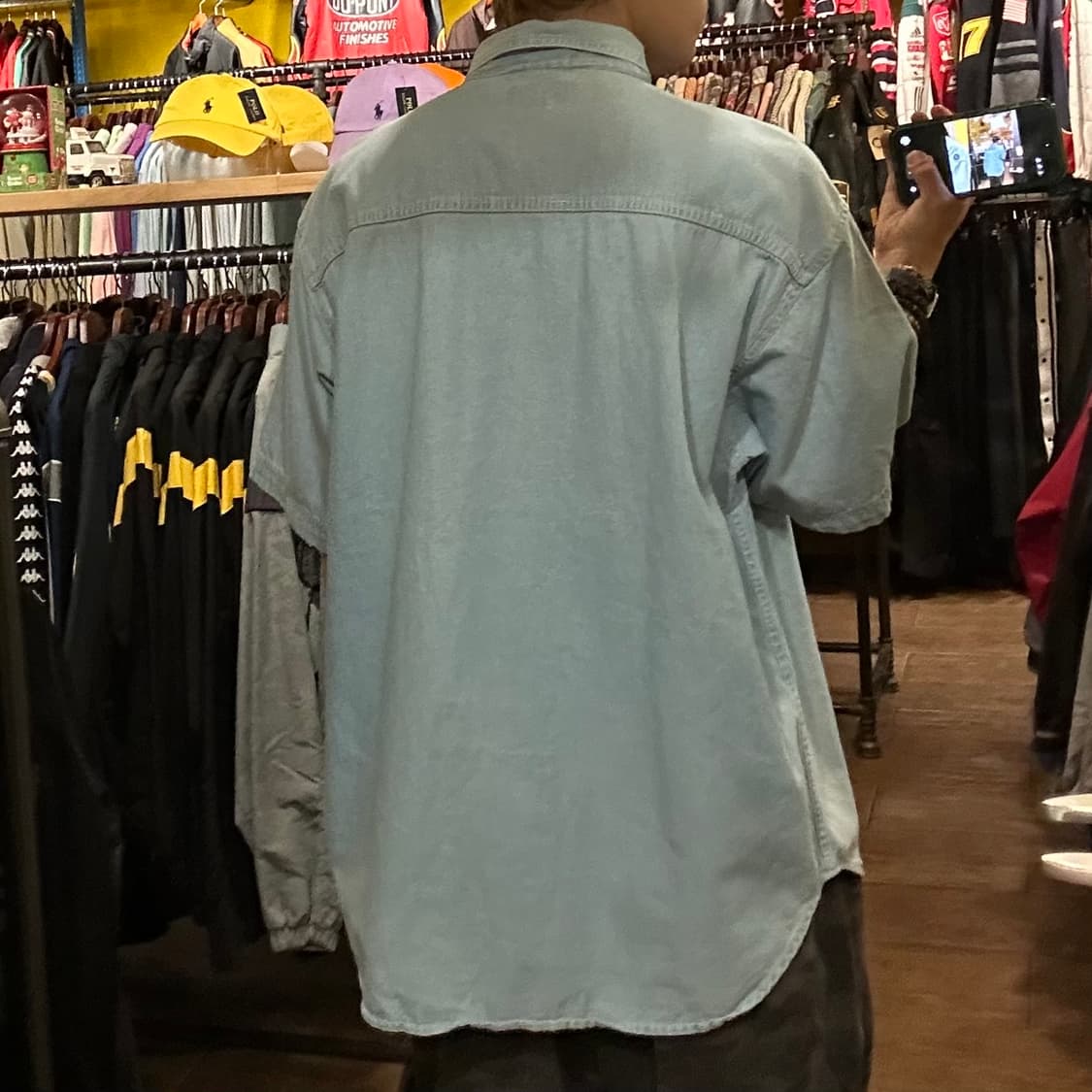 [HI] 칼하트 반팔 데님셔츠 상품이미지5