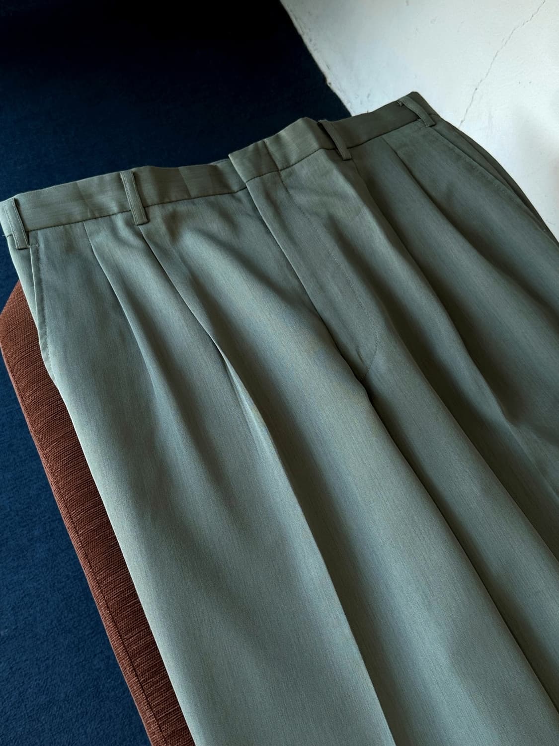 Tropical poly 2 pleats trouser 상품이미지7