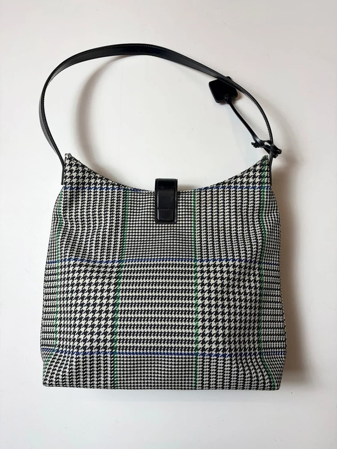 폴로랄프로렌 브라운 하운드 투스 체크 숄더백 Q1477 상품이미지6