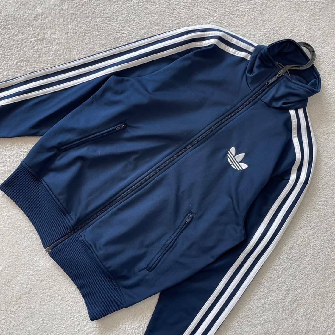 85 아디다스 파이어버드 네이비 트랙탑 져지 상품이미지3