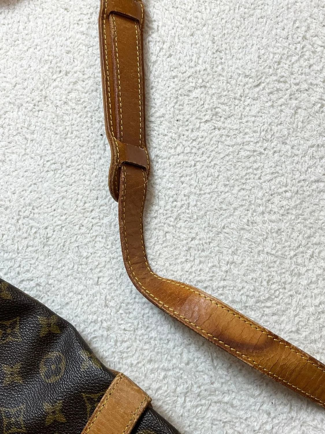 루이비통 옴므 1999 모노그램 쌍둥이 크로스백 A1713 상품이미지4