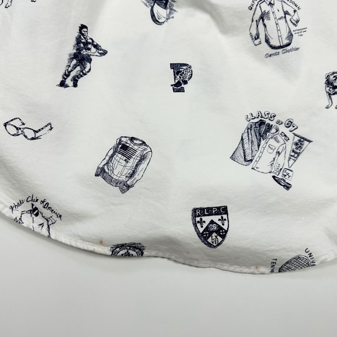 폴로 랄프로렌 걸즈 클래식 패턴 셔츠 화이트 걸즈L 상품이미지5