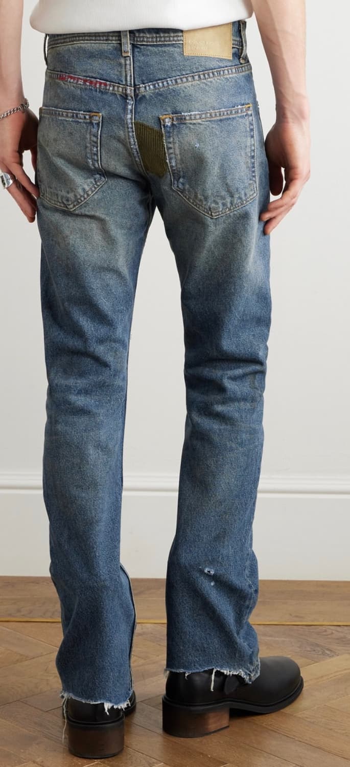 Erd 패치워크 코듀로이 진 상품이미지3