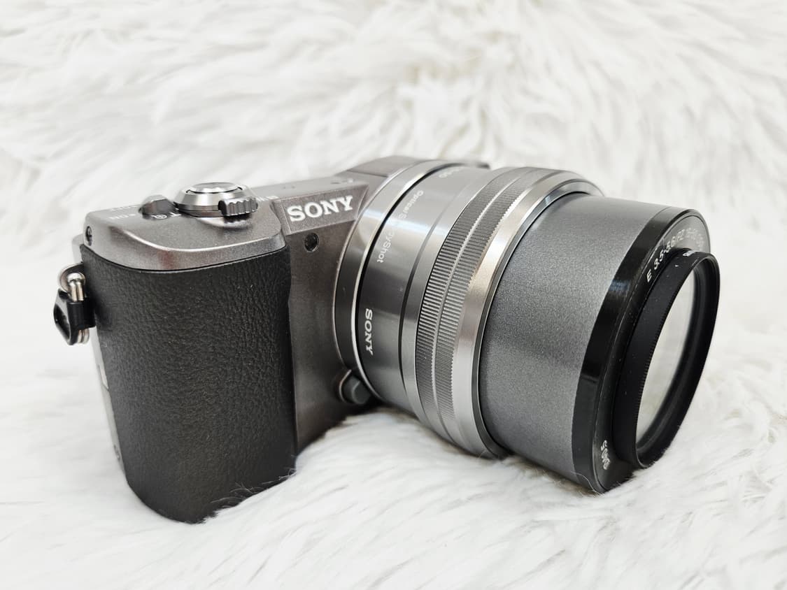 [민트급] 소니 a5100 브라운 미러리스 카메라, 디카, 디지털카메라 상품이미지2