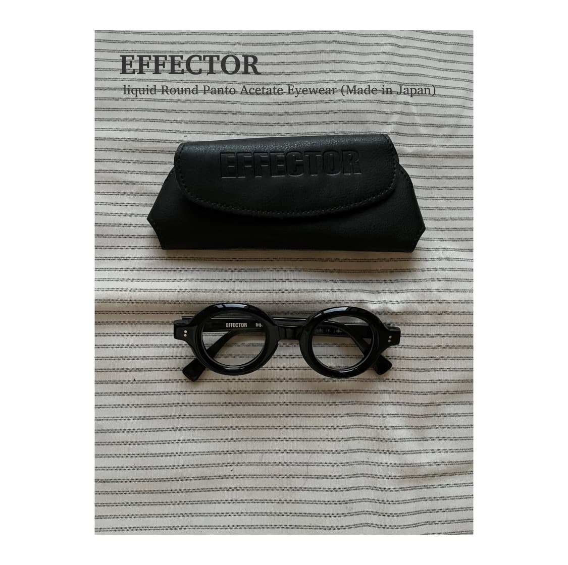 이펙터 리퀴드 라운드 판토 안경 상품이미지1