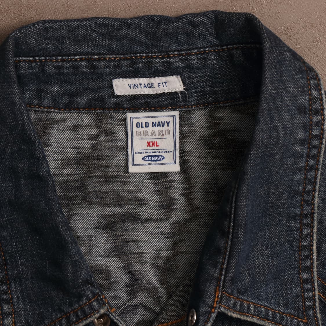 90's 올드네이비 데님 웨스턴 셔츠 A1565 상품이미지3