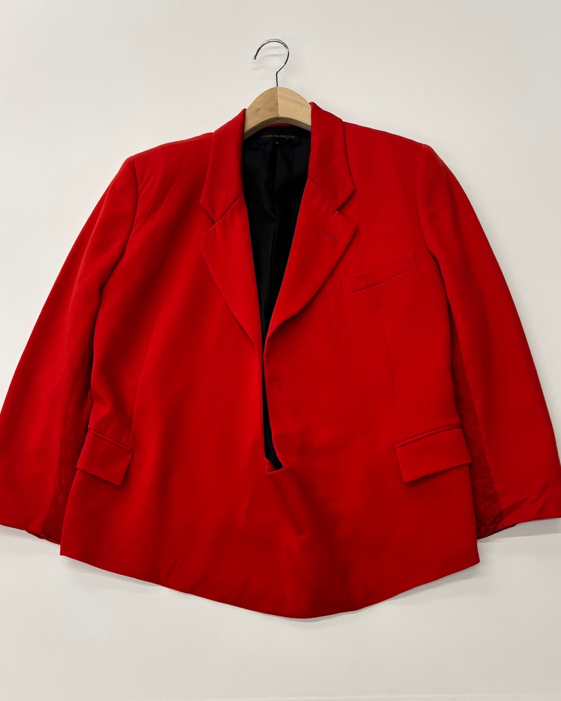 Comme des Garcons 꼼데가르송 1988 레드 블레이저 상품이미지5