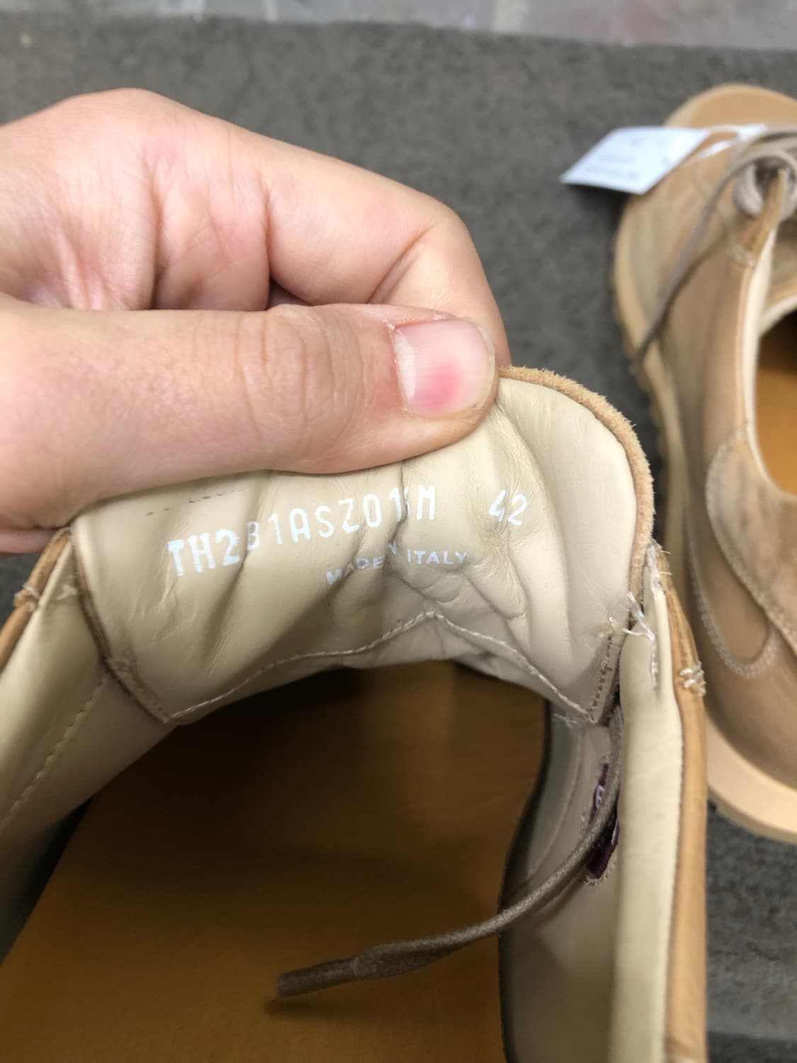 time homme x sturlini 레더 스니커즈 상품이미지7