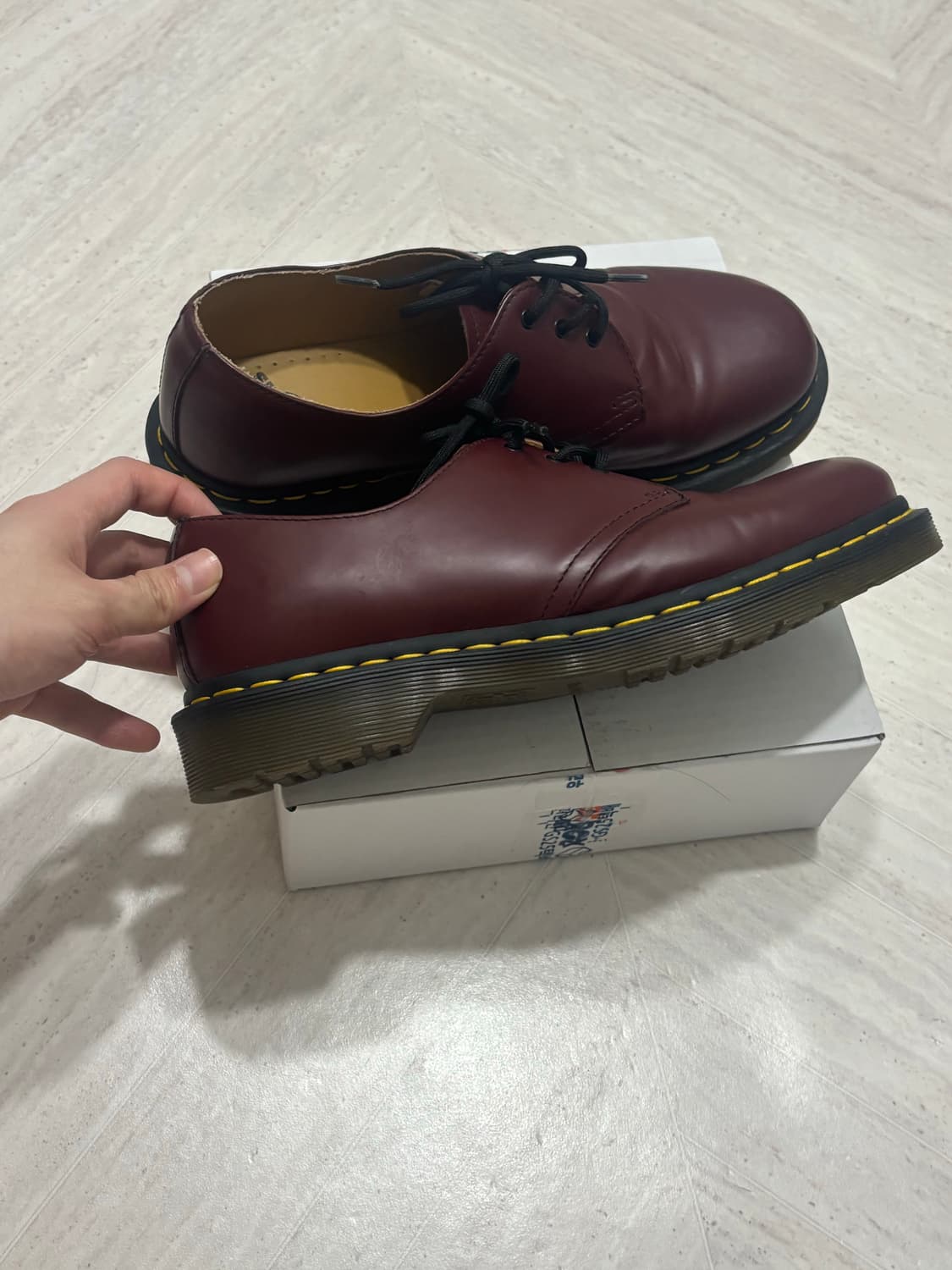 닥터마틴 1461 체리레드 260 상품이미지3
