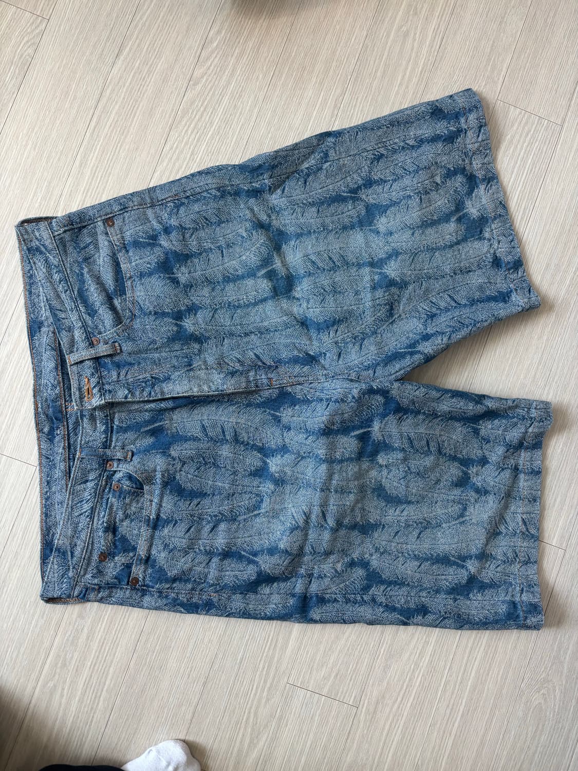 캐피탈 12온즈 맥파이 데님 반바지 상품이미지2