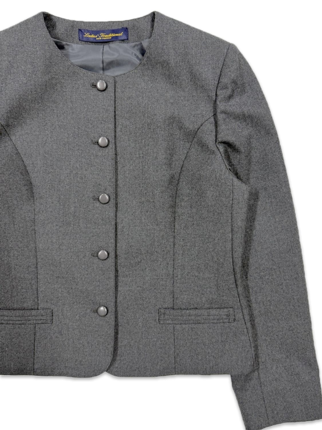 빈티지 Newyorker 칼라리스 자켓 플리츠 스커트 셋업 상품이미지3