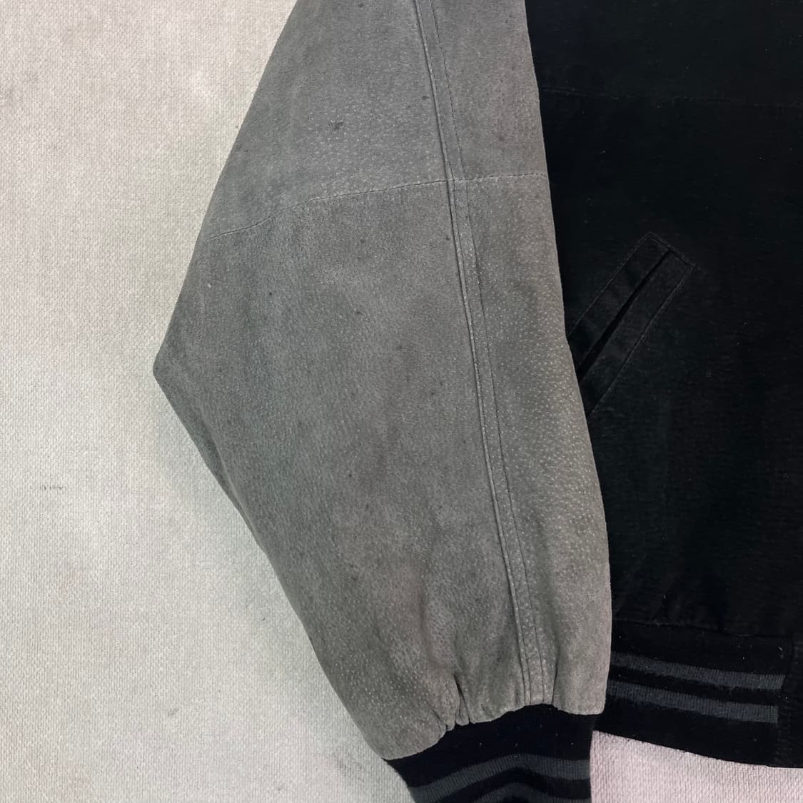 100 90s usa 아메리칸 빈티지 레더 스타디움 바시티 자켓 상품이미지4