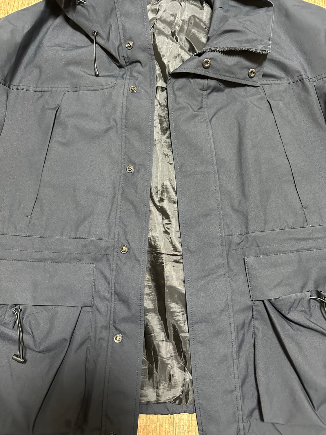 쿠어 유틸리티 소프트쉘 후디드 파카(다크네이비 M) 상품이미지5