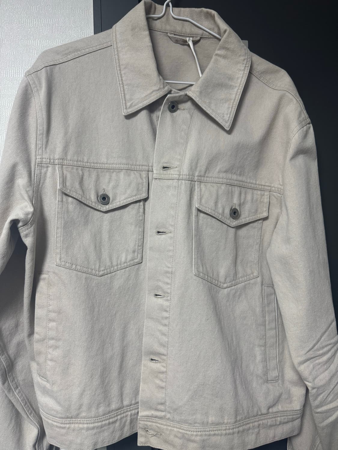 Coor embo washed denim trucker jacket 상품이미지2