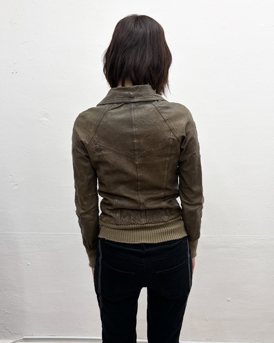 조르지오 브라토 퍼 트리밍 베라펠레 레더 자켓 상품이미지7