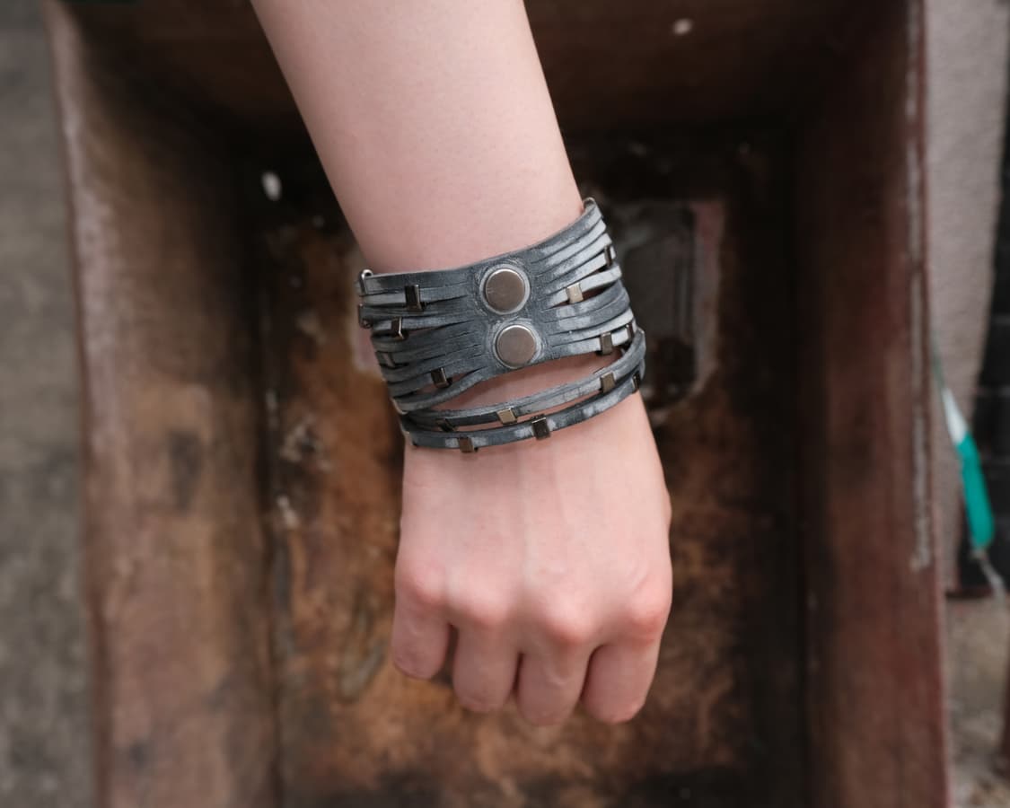 Ice Leather Bangle 상품이미지5