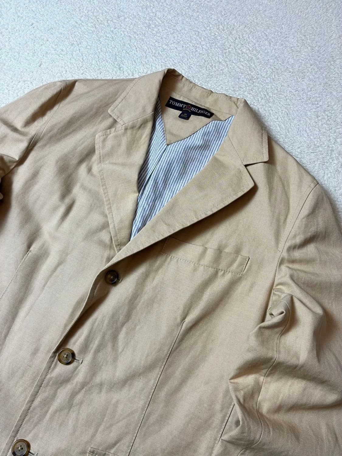 타미힐피거 00's 코튼 린넨 블레이저 자켓 PN7363 상품이미지2