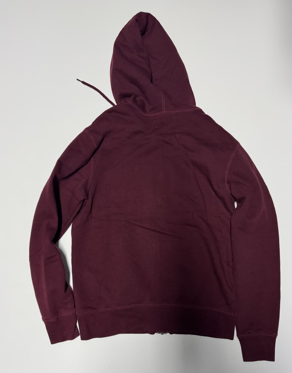 여성 갭 GAP 버건디 트레이닝 기모 후드집업 s 상품이미지2