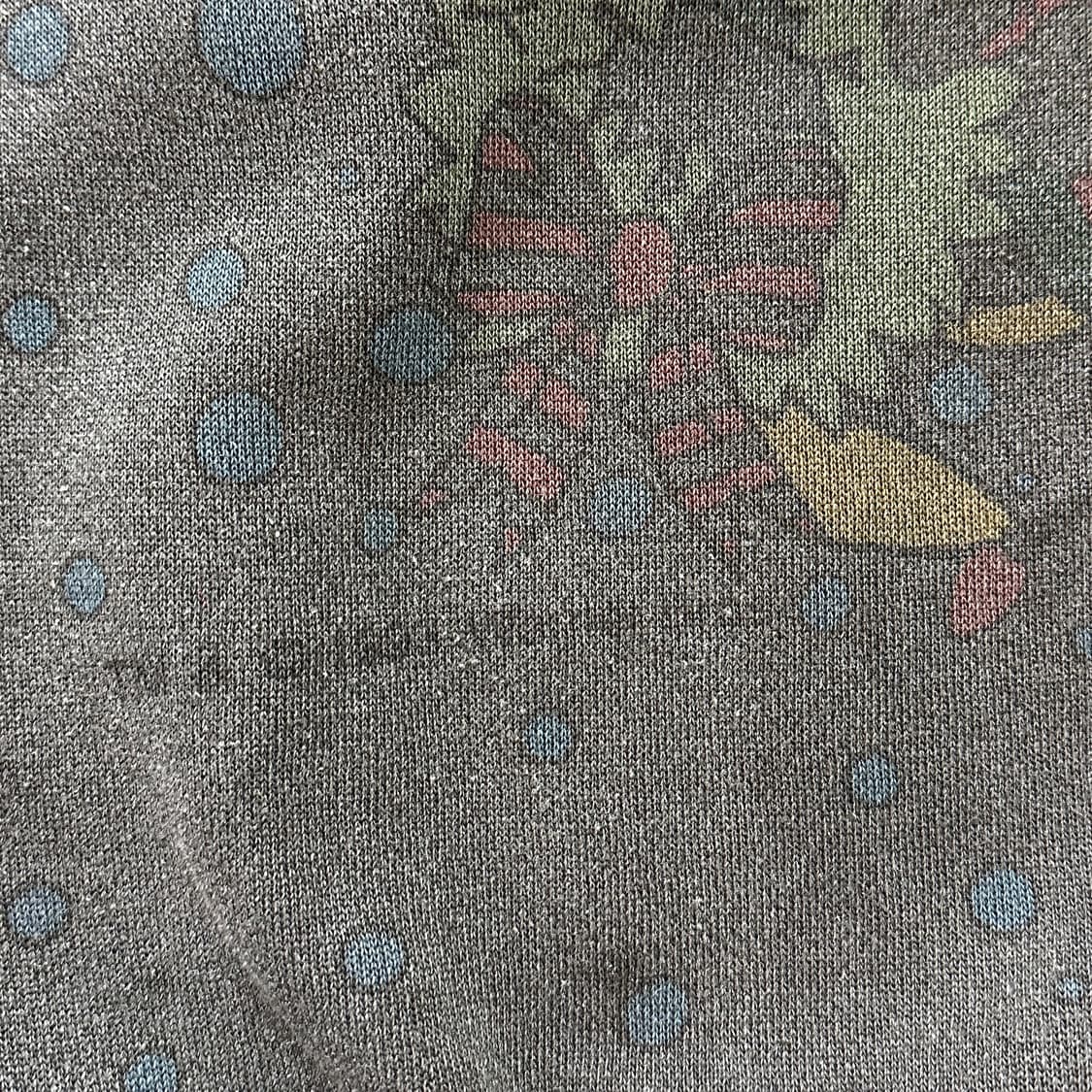 90s USA 덕 더 홀스 크리스마스 빈티지 스웻셔츠 L 상품이미지5