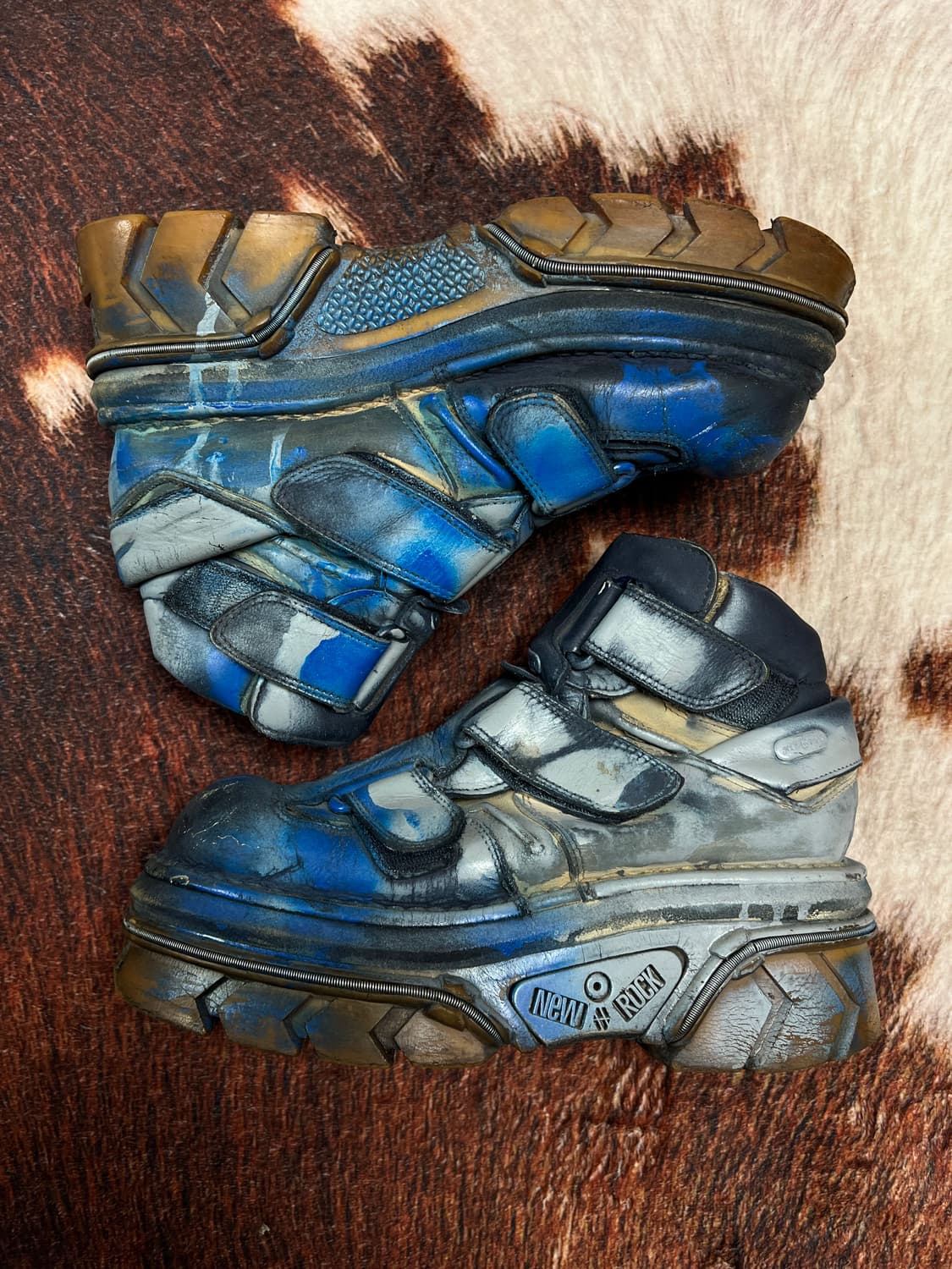 [270] NEW ROCK 뉴락 빈티지 커스텀 워커 상품이미지1