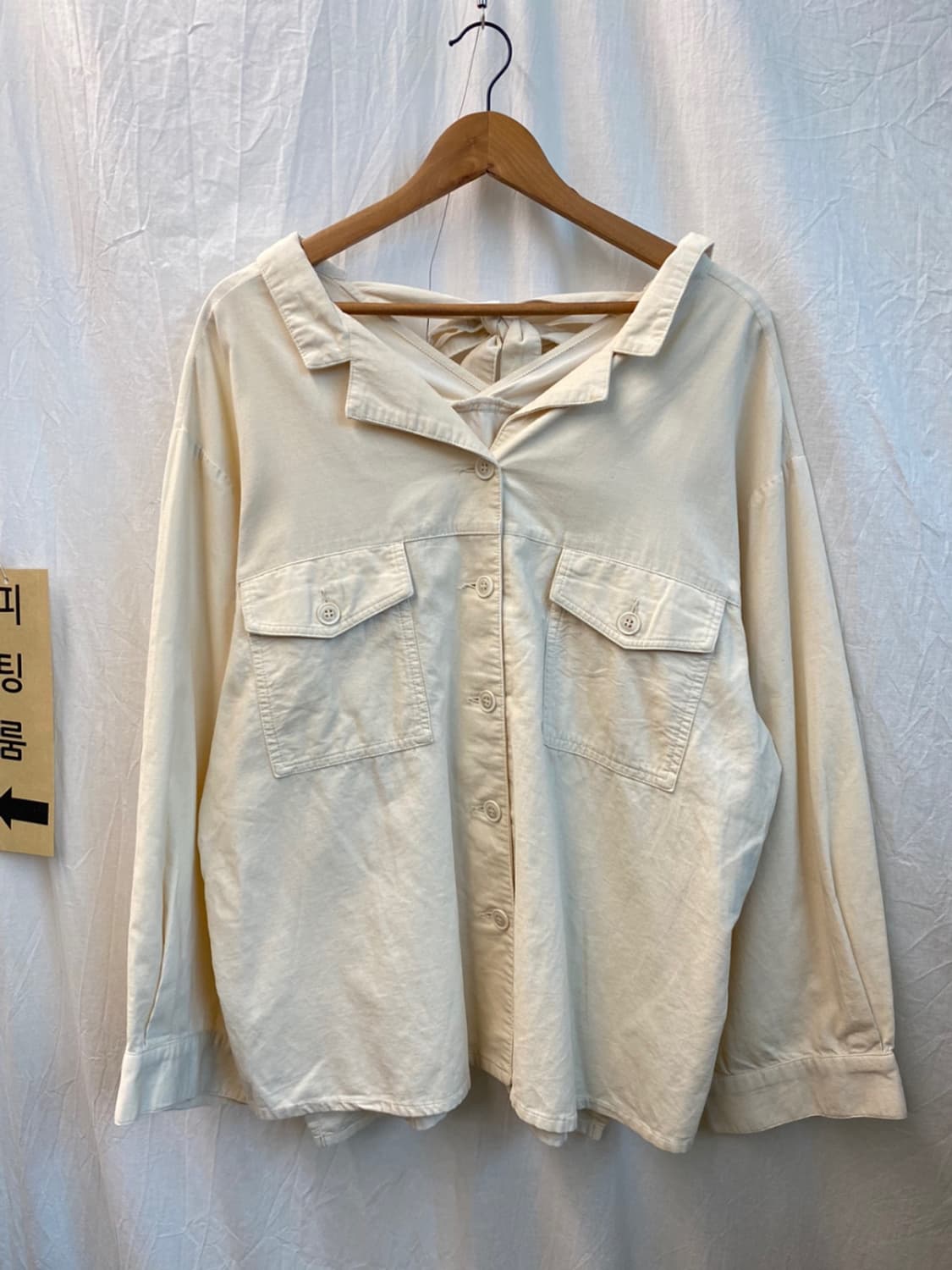 W CLOSET 코듀로이오프숄더탑(F) 상품이미지3
