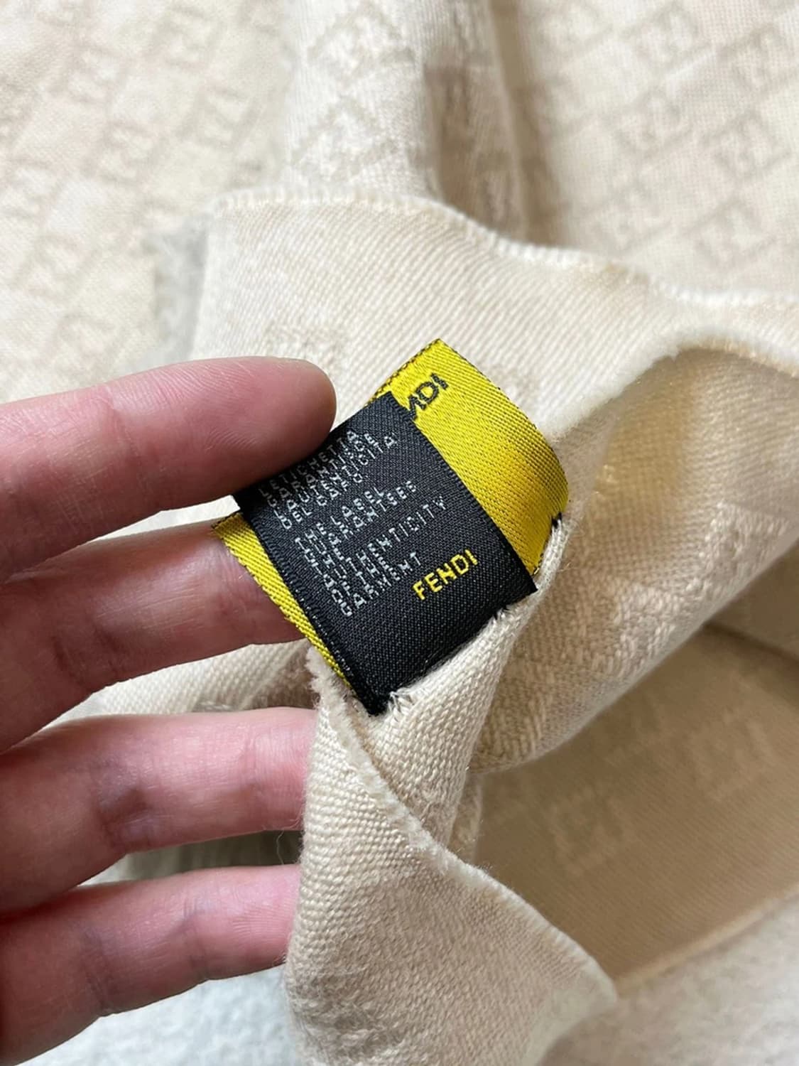 펜디 FENDI FF 주카 패턴 머플러 목도리 A1783 상품이미지6