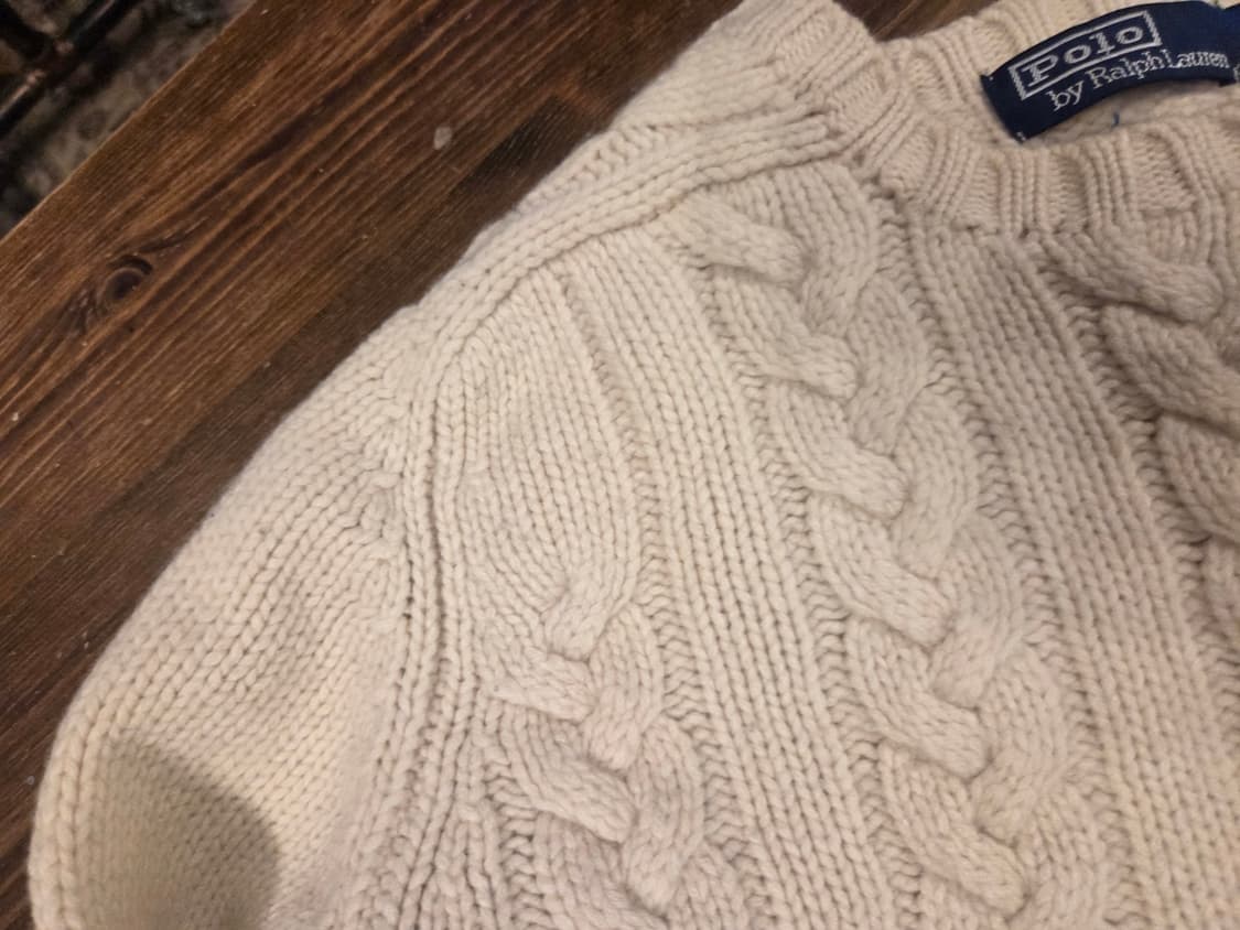00'S 랄프로렌 케이블니트 상품이미지3