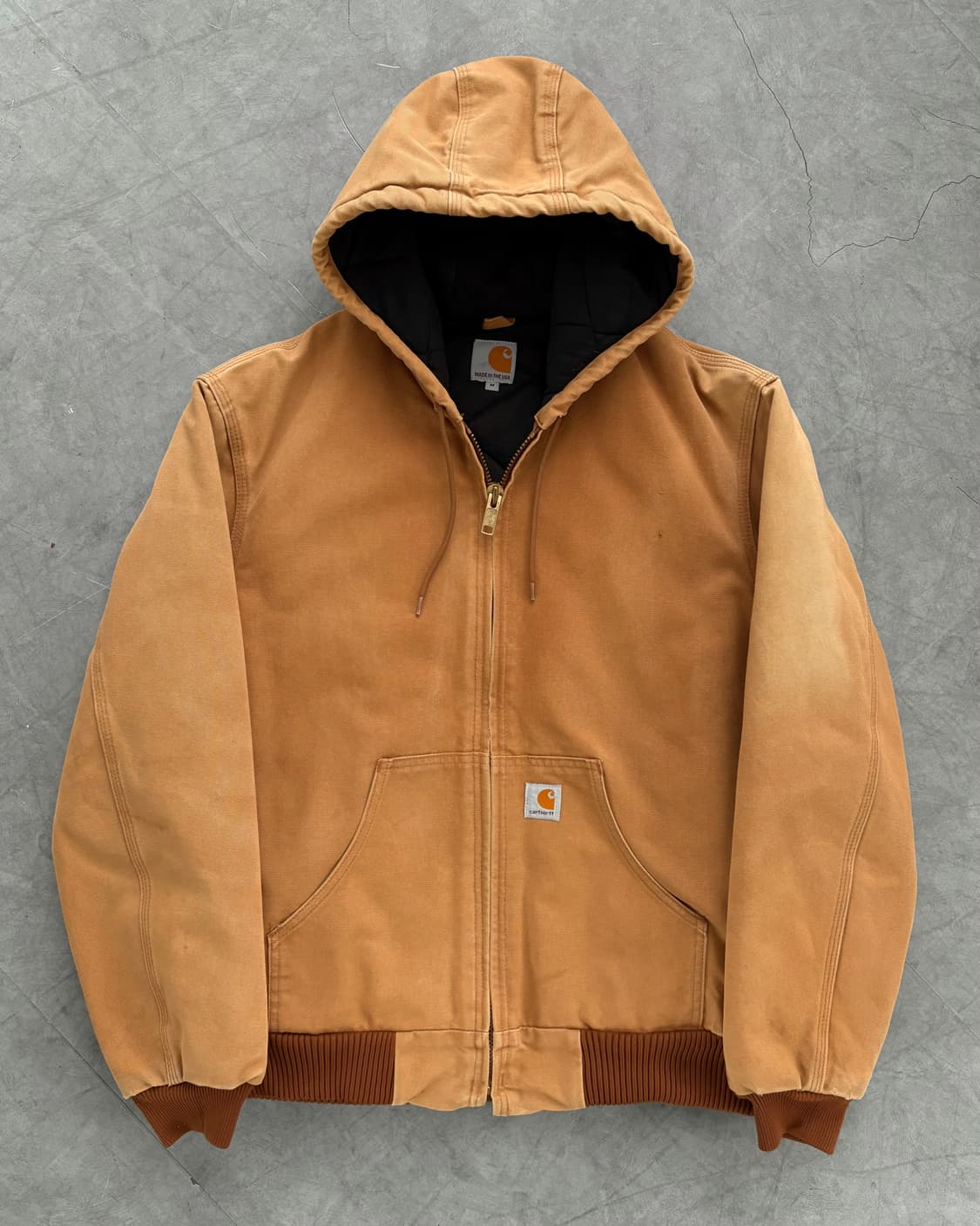 Carhartt 칼하트 베이지 덕 액티브 워크 자켓 상품이미지1