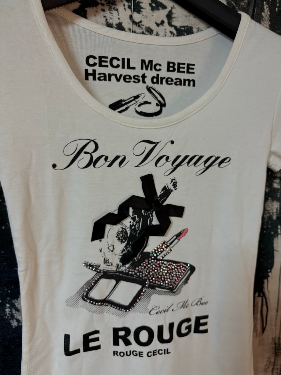 CECIL McBEE half t-shirt. 상품이미지2
