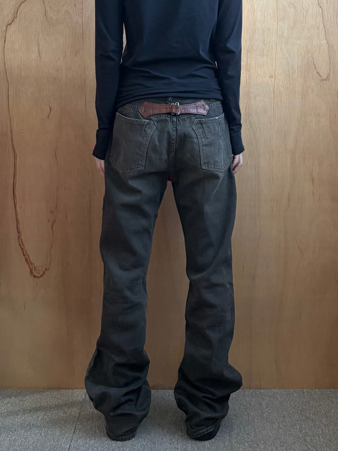 캐피탈 신치백 플레어 데님팬츠 상품이미지2