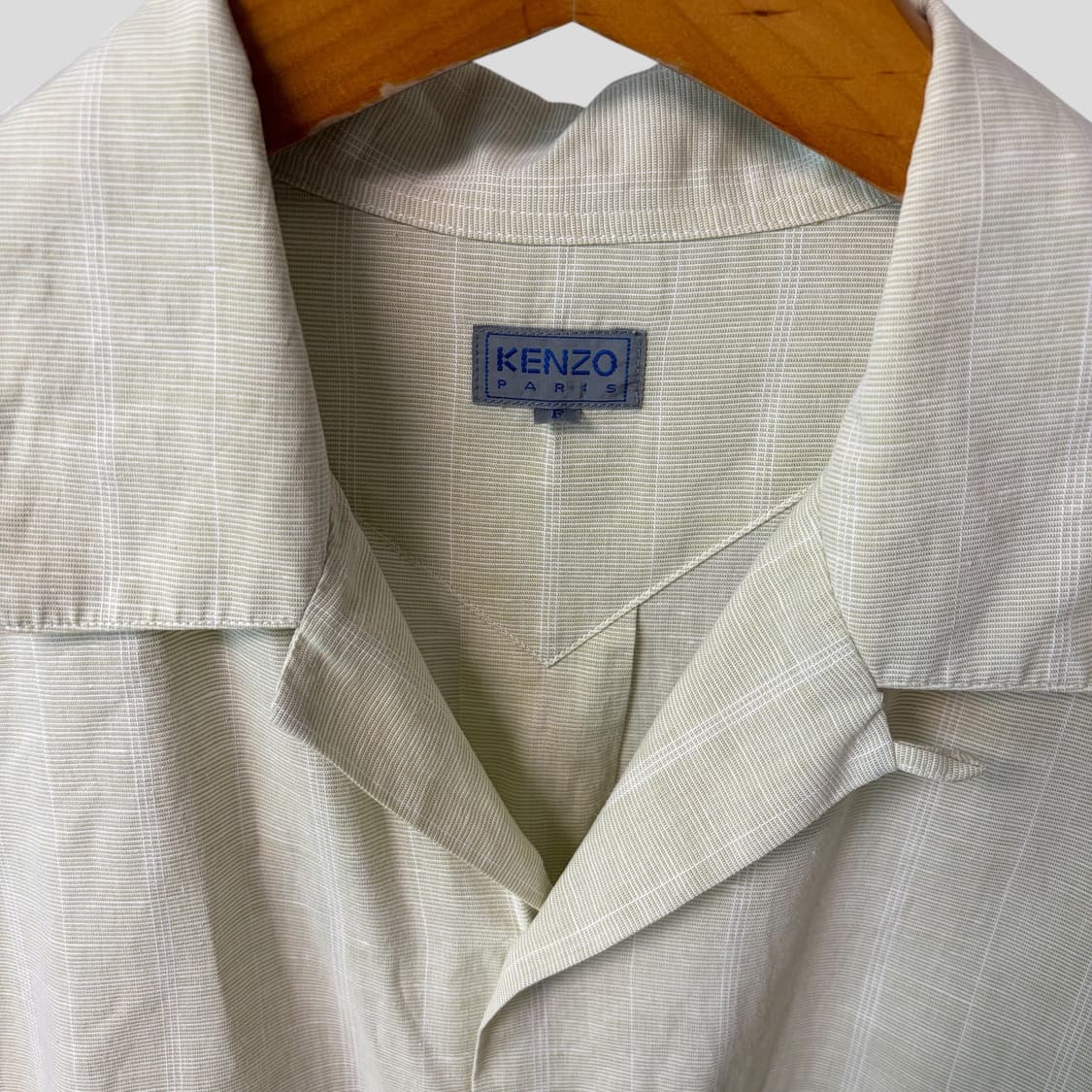 (F)KENZO 겐조 오픈카라 반팔셔츠 상품이미지3