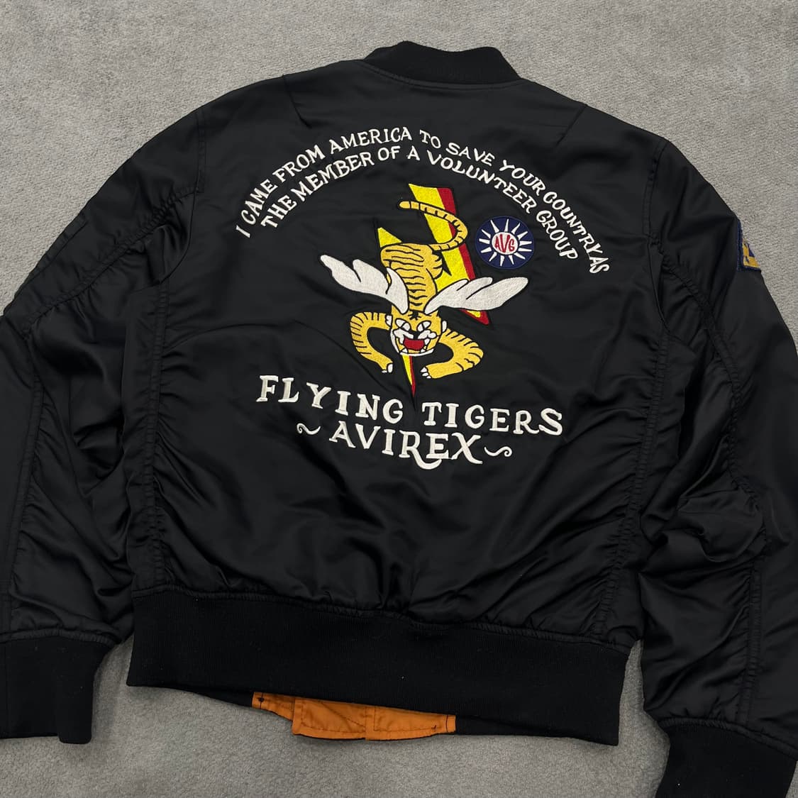 M 아스페시 아비렉스 플라잉 타이거 MA-1 항공점퍼 상품이미지6